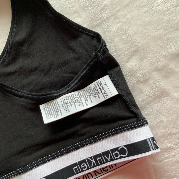 Calvin Klein Carousel Racerback Bralette - Picture 5 of 7